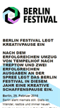Mobile Screenshot of berlinfestival.de