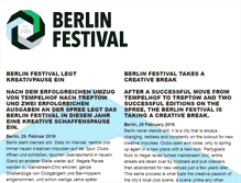 Tablet Screenshot of berlinfestival.de